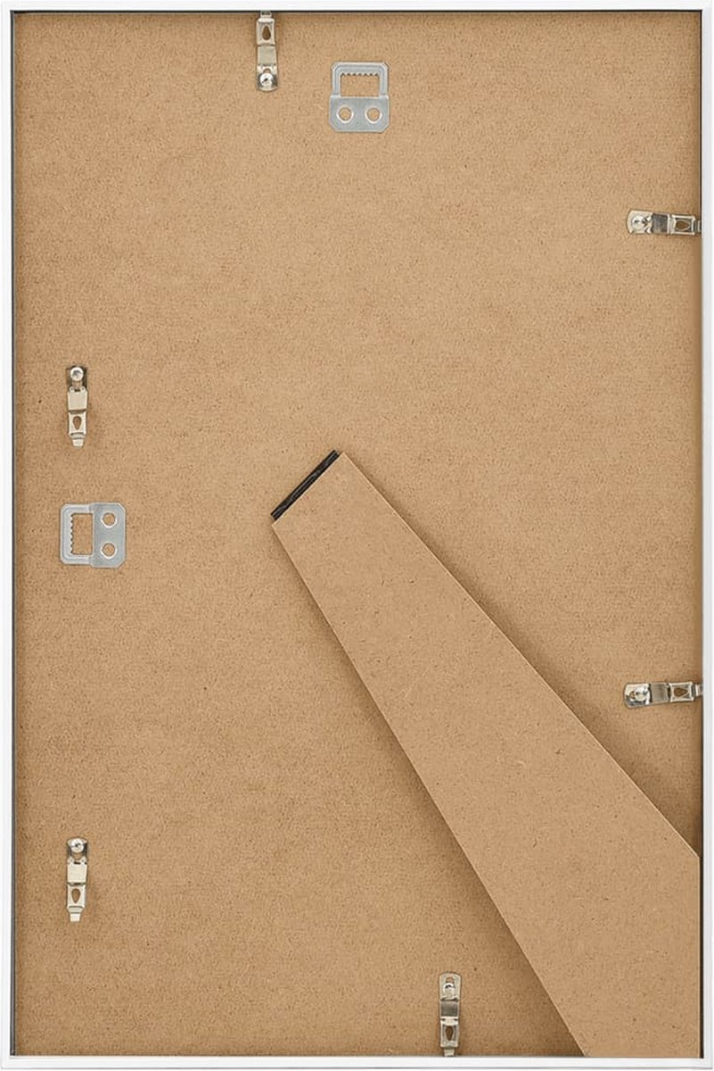 Vidaxl Fotolijsten 3 St Voor Wand Of Tafel 21x29,7 Cm Mdf - Wit