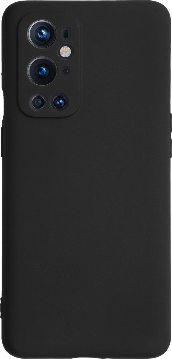 Bmax Essential Matte Case Oneplus 9 Pro - Black/ - Zwart