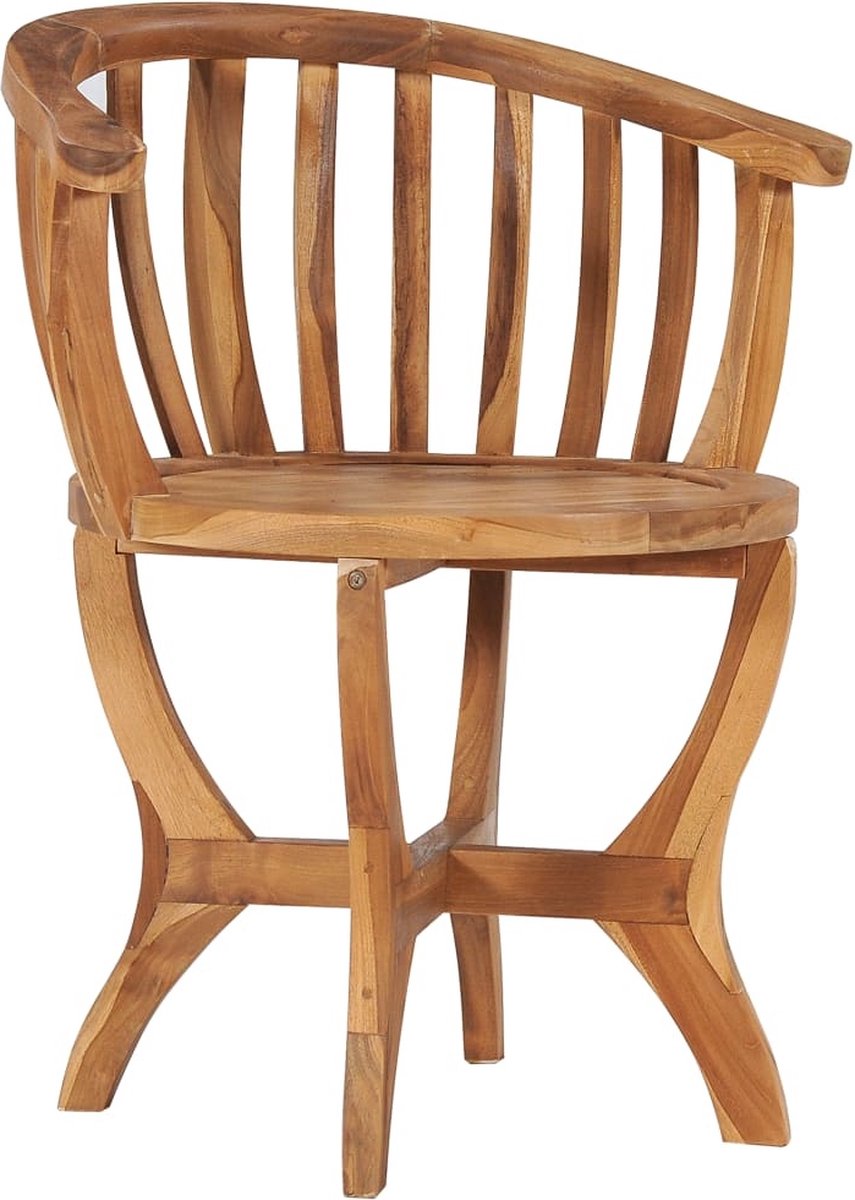 Vidaxl 3-delige Bistroset Massief Teakhout - Bruin