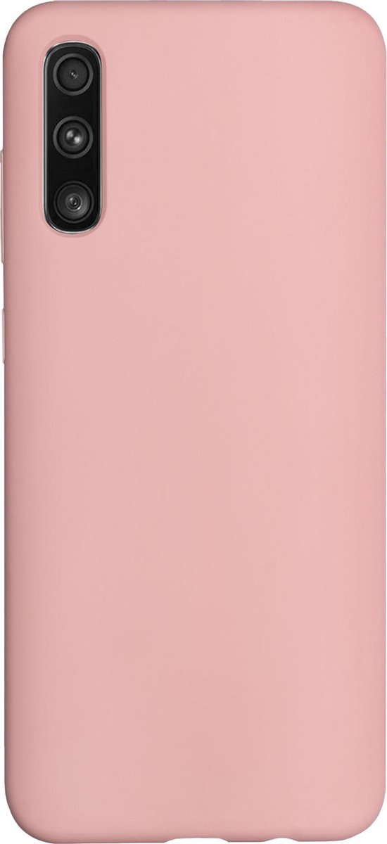 Bmax Liquid Silicone Case Hoesje Voor Samsung Galaxy A50 - Pink/licht - Roze