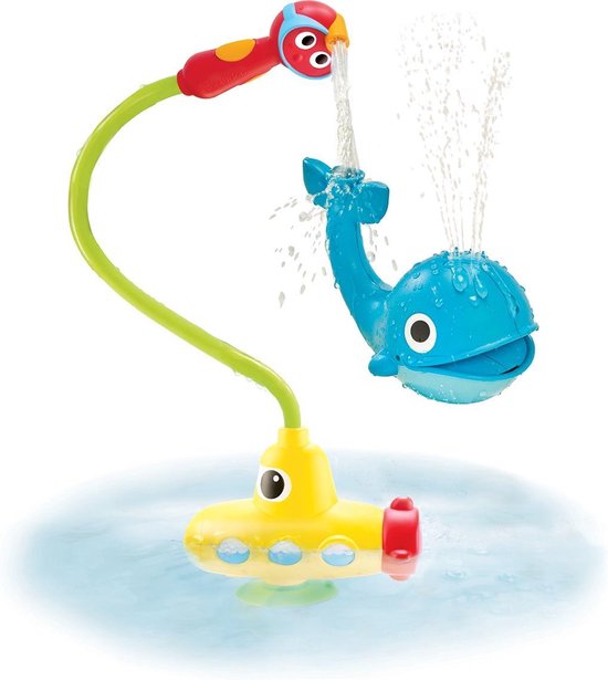 Yookidoo Badspeelgoed Submarine Spray Whale 39 Cm