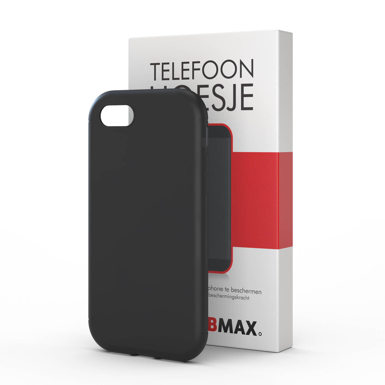 Bmax Essential Iphone 7/8 Hoesje - Zwart