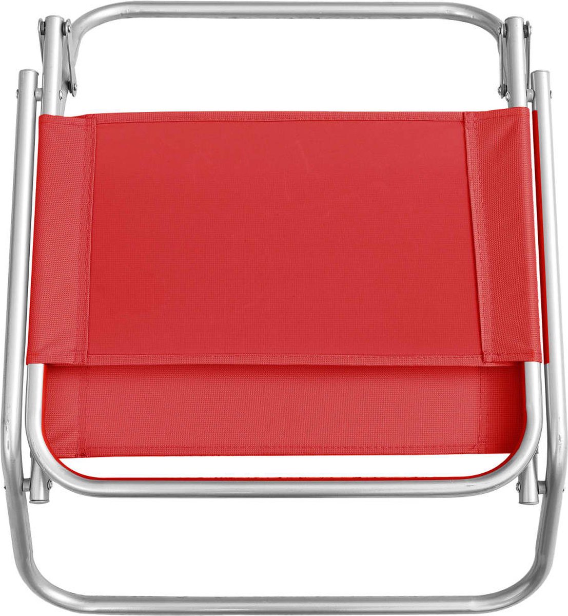 Vidaxl Strandstoelen 2 St Inklapbaar Stof - Rood