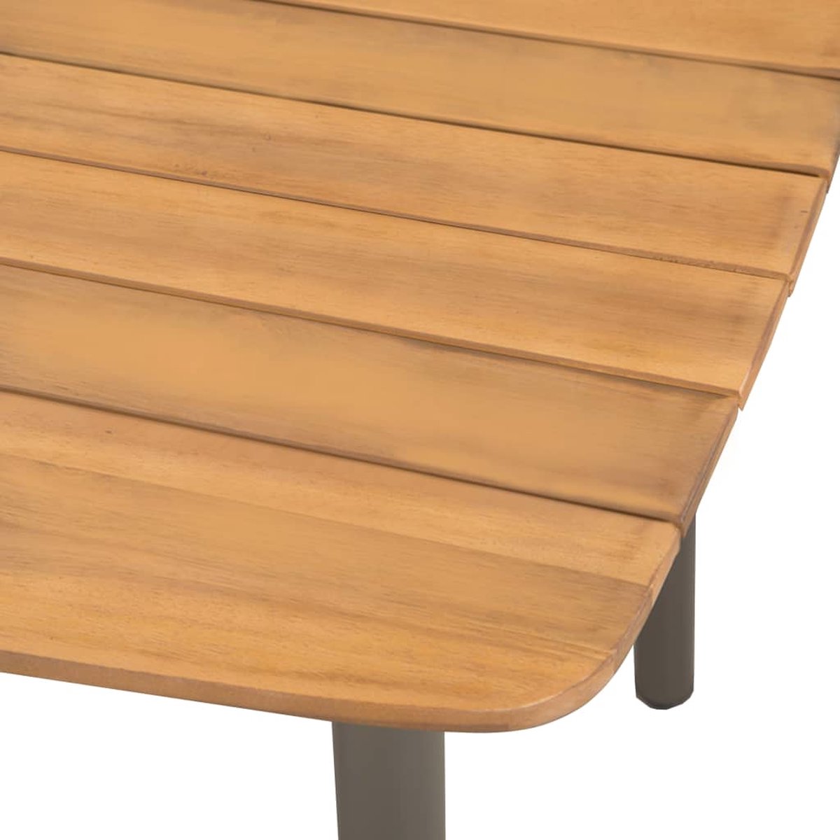 Vidaxl 5-delige Tuinset Poly Rattan - Zwart