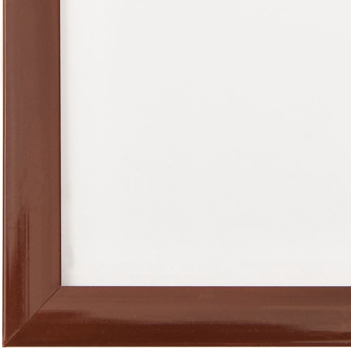 Vidaxl Fotolijsten 5 St Voor Wand Of Tafel 20x25 Cm Mdf Bronskleurig - Bruin