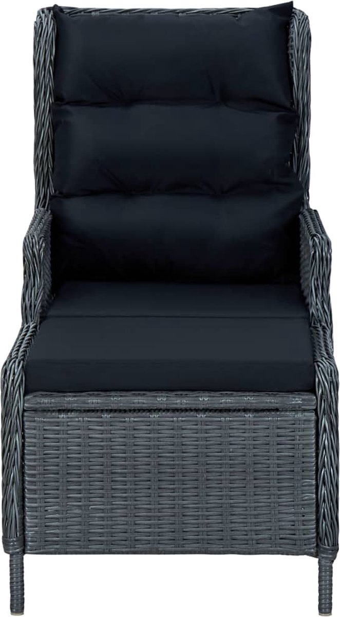 Vidaxl 5-delige Tuinset Donker - Grijs