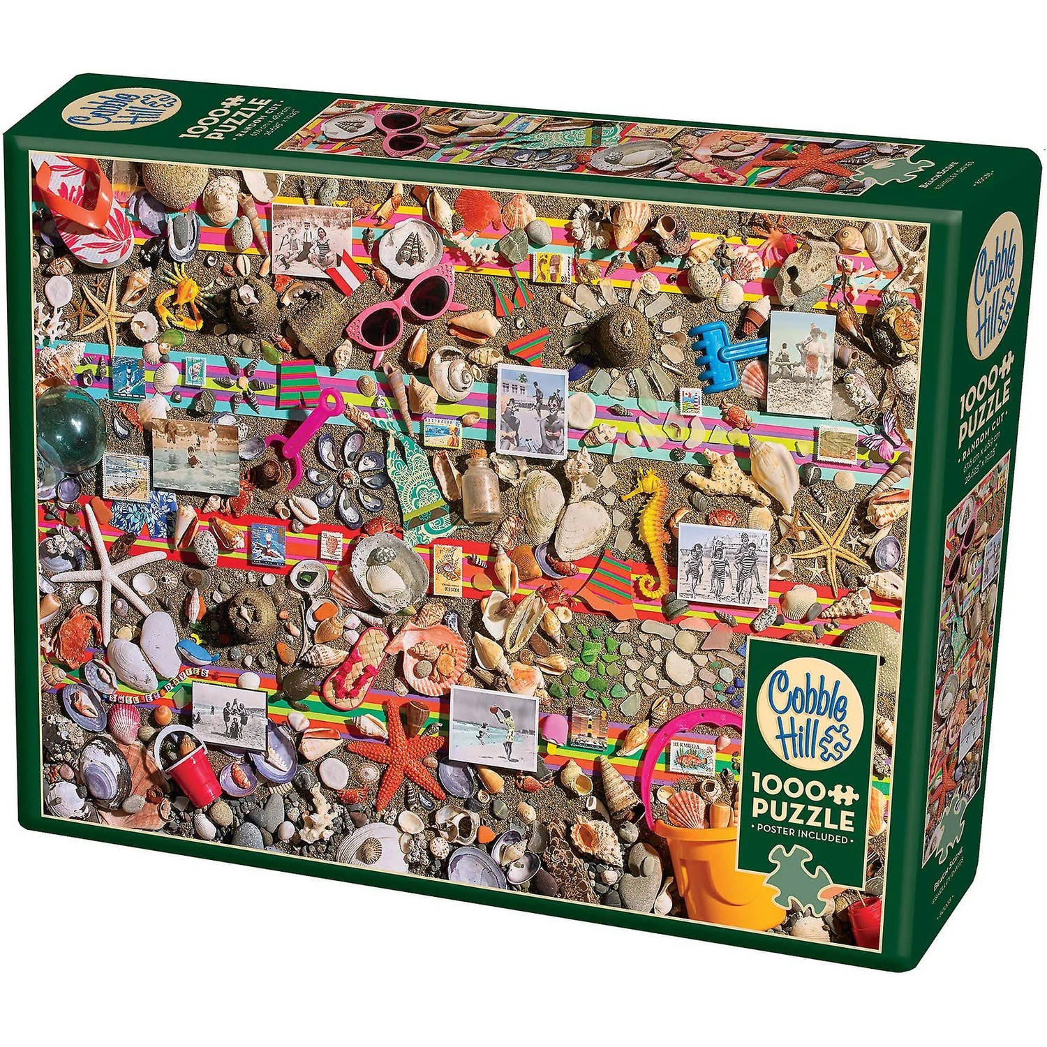 Cobble Hill Legpuzzel Beach Scene 1000 Stukjes