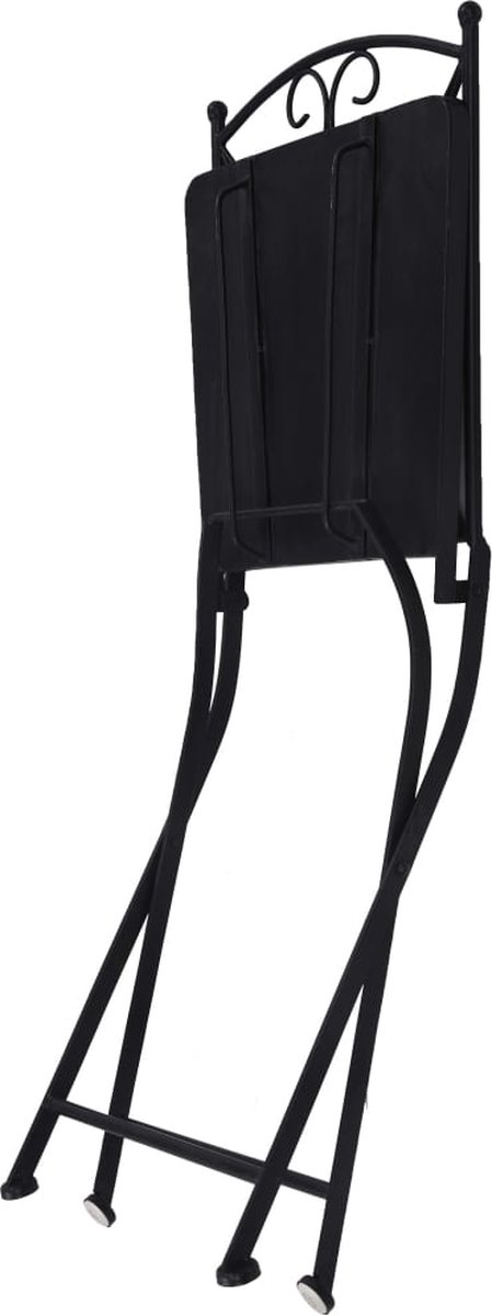 Vidaxl 3-delige Bistroset Mozaïek Keramische Tegel En - Oranje