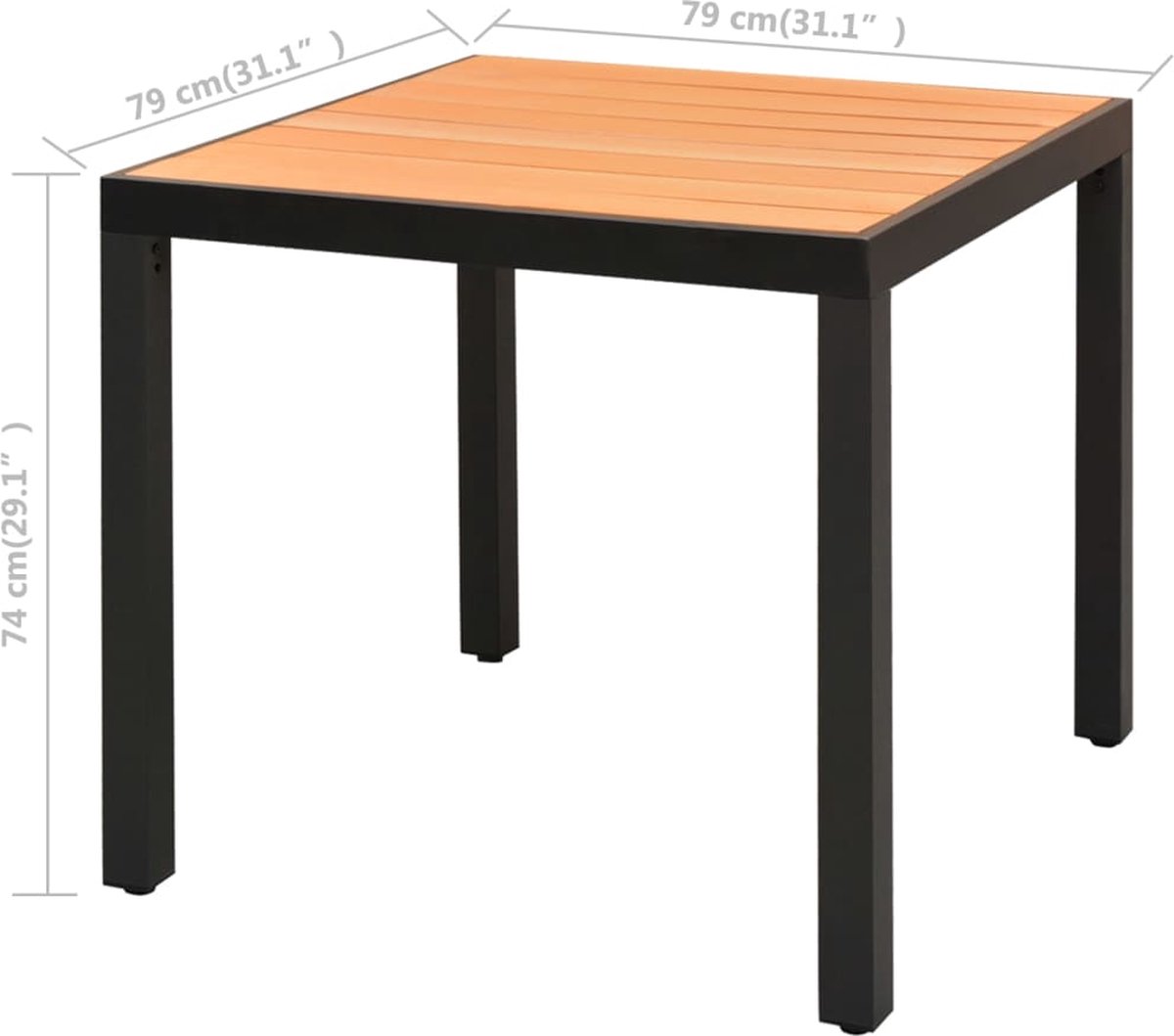 Vidaxl 3-delige Tuinset Pvc-rattan En Bruin - Zwart