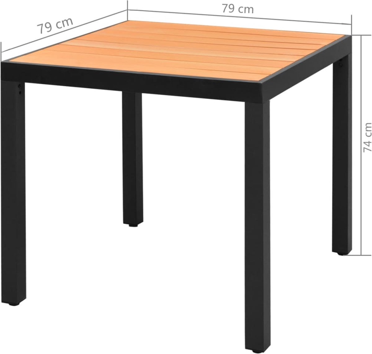 Vidaxl 3-delige Tuinset Pvc-rattan En Bruin - Zwart