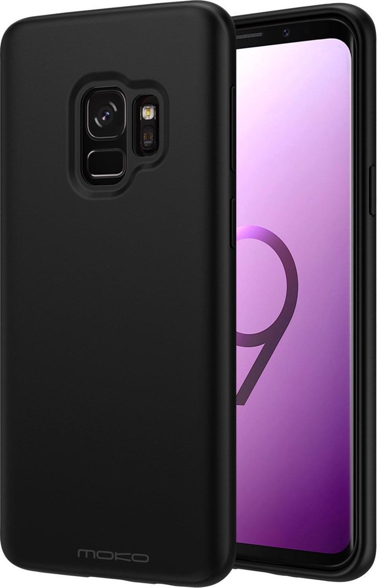 Bmax Liquid Silicone Case Hoesje Voor Samsung Galaxy S9 - - Zwart