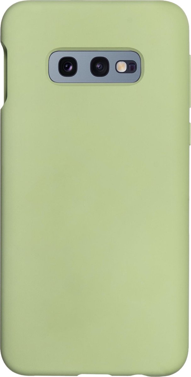 Bmax Liquid Silicone Case Hoesje Voor Samsung Galaxy S10e - Mint Green/mint - Groen