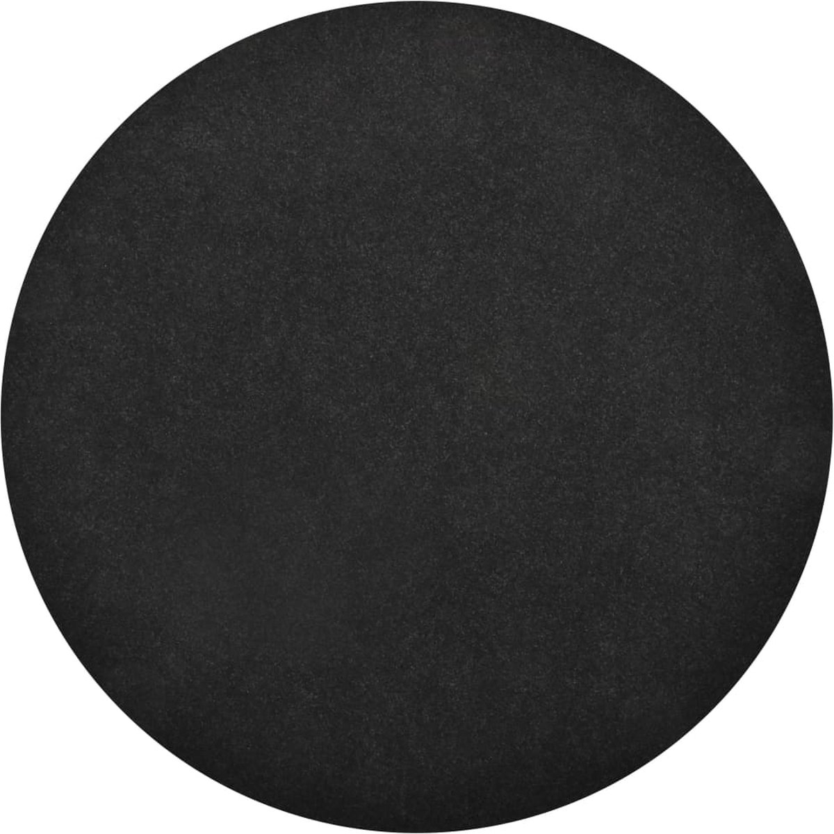Vidaxl Kunstgras Met Noppen Rond 130 Cm Antraciet