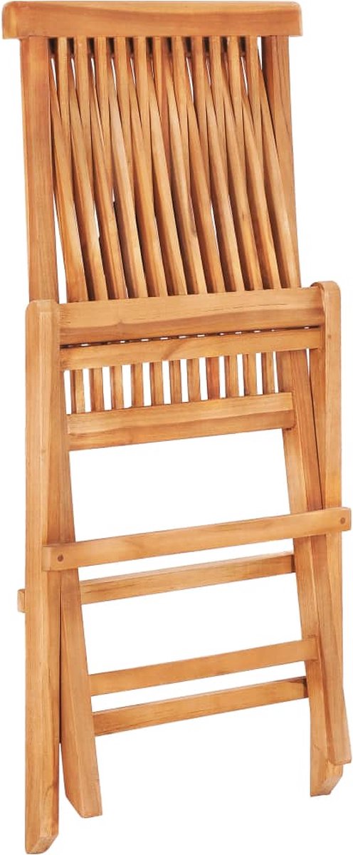 Vidaxl 3-delige Bistroset Mete Kussens Massief Teakhout - Blauw