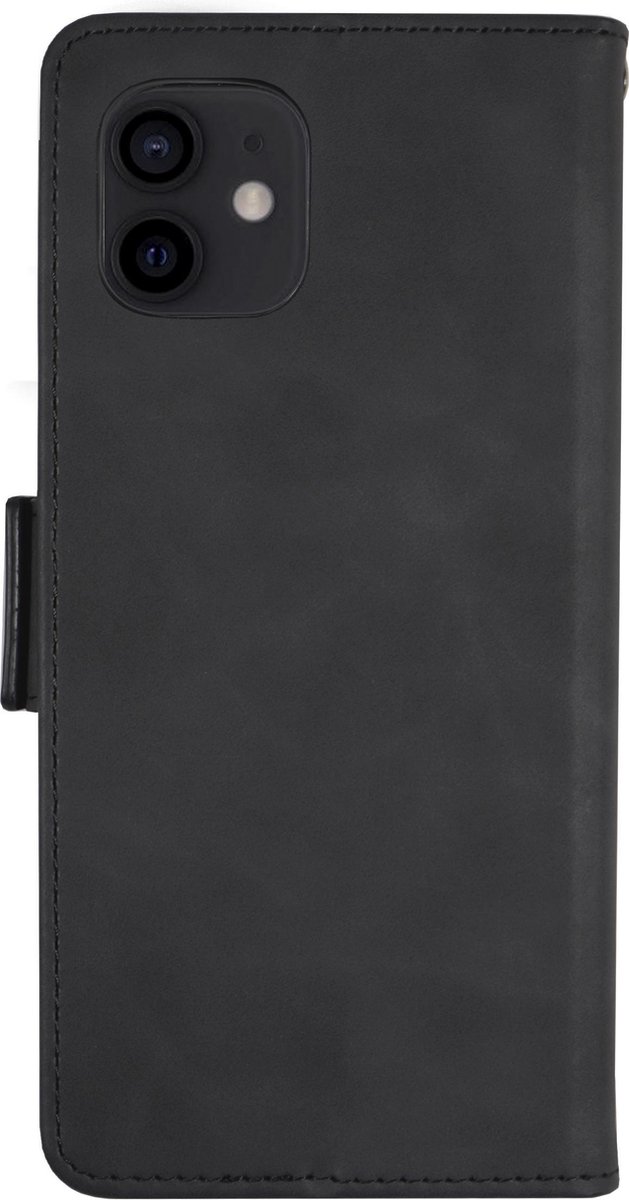 Bmax (Detachable Card Slot Wallet Leather Case) Iphone 11 - Black/ - Zwart