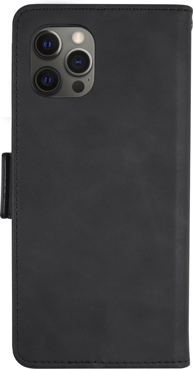 Bmax (Detachable Card Slot Wallet Leather Case) Iphone 11 Pro - Black/ - Zwart