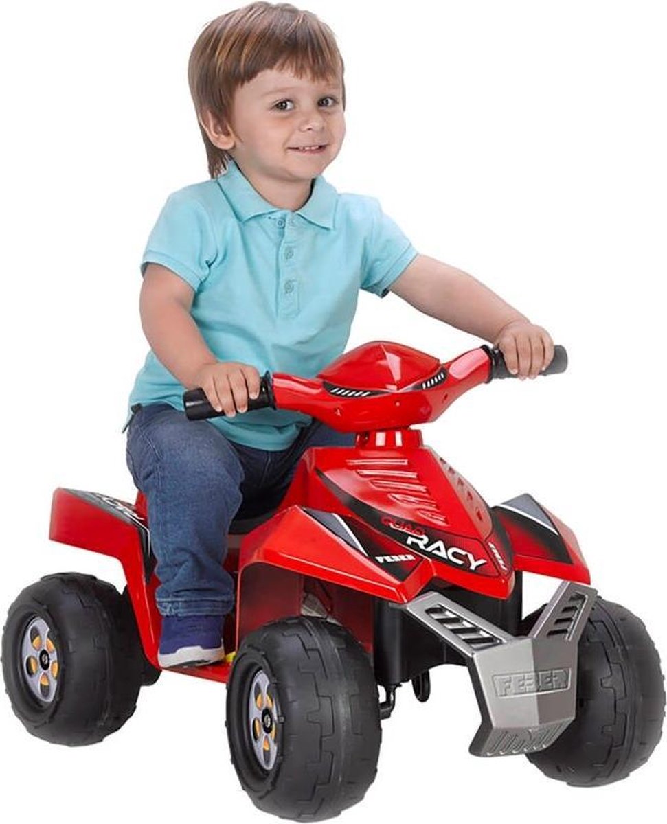 Feber Quad Racy Red 6v 1-3 Jaar - Rood