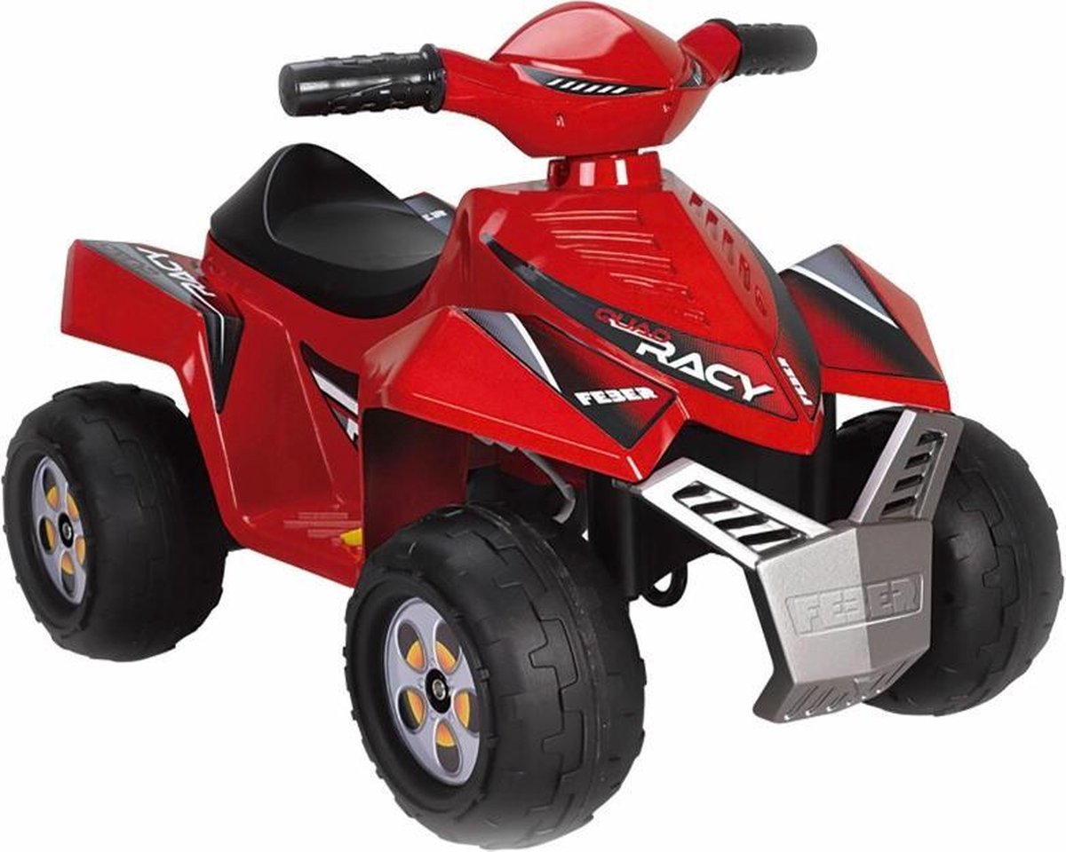Feber Quad Racy Red 6v 1-3 Jaar - Rood