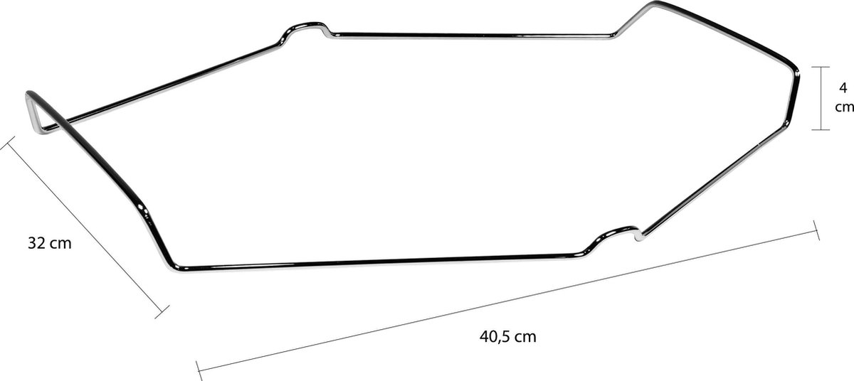 Krumble Pizzasteen Rechthoek - 38 X 30 Cm - Beige