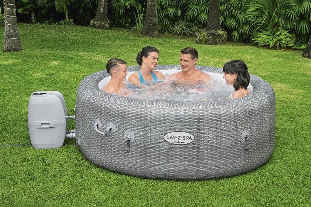 Bestway Lay-Z Spa Honolulu - 196 x 71 cm - Grijs