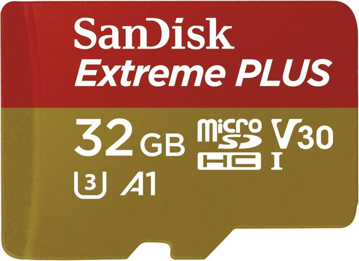 Sandisk Micro Sd Geheugenkaart Msd Ext Plus 32gb