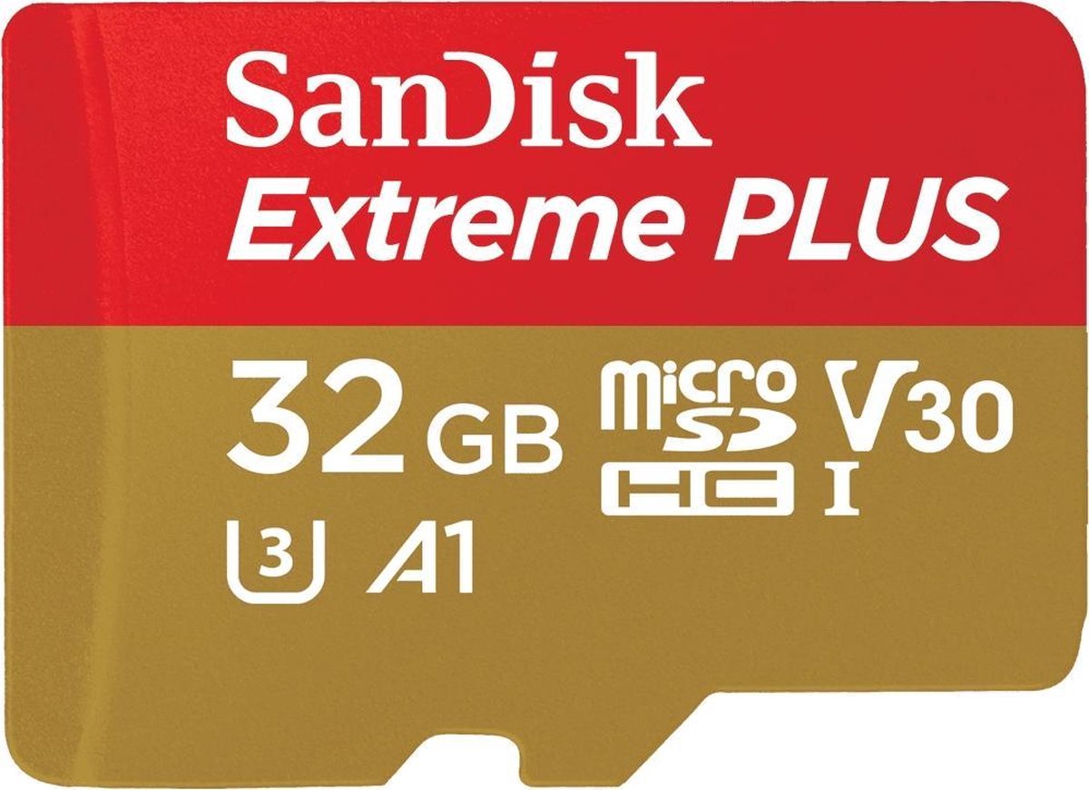 Sandisk Micro Sd Geheugenkaart Msd Ext Plus 32gb