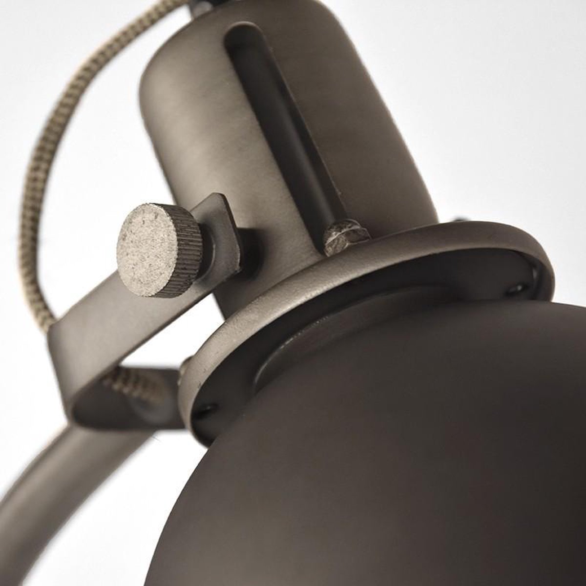 LABEL51 Vloerlamp Spot - Burned Steel - Metaal - Grijs