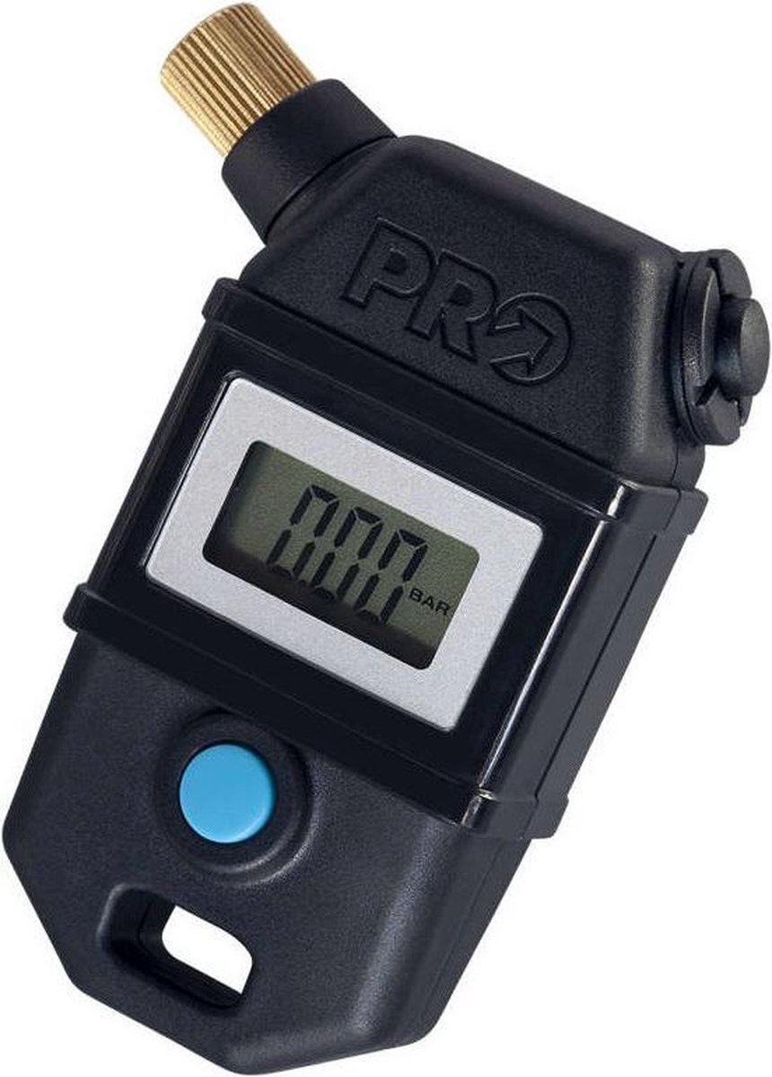 Pro Digitale Drukmeter Frans/autoventiel - Zwart