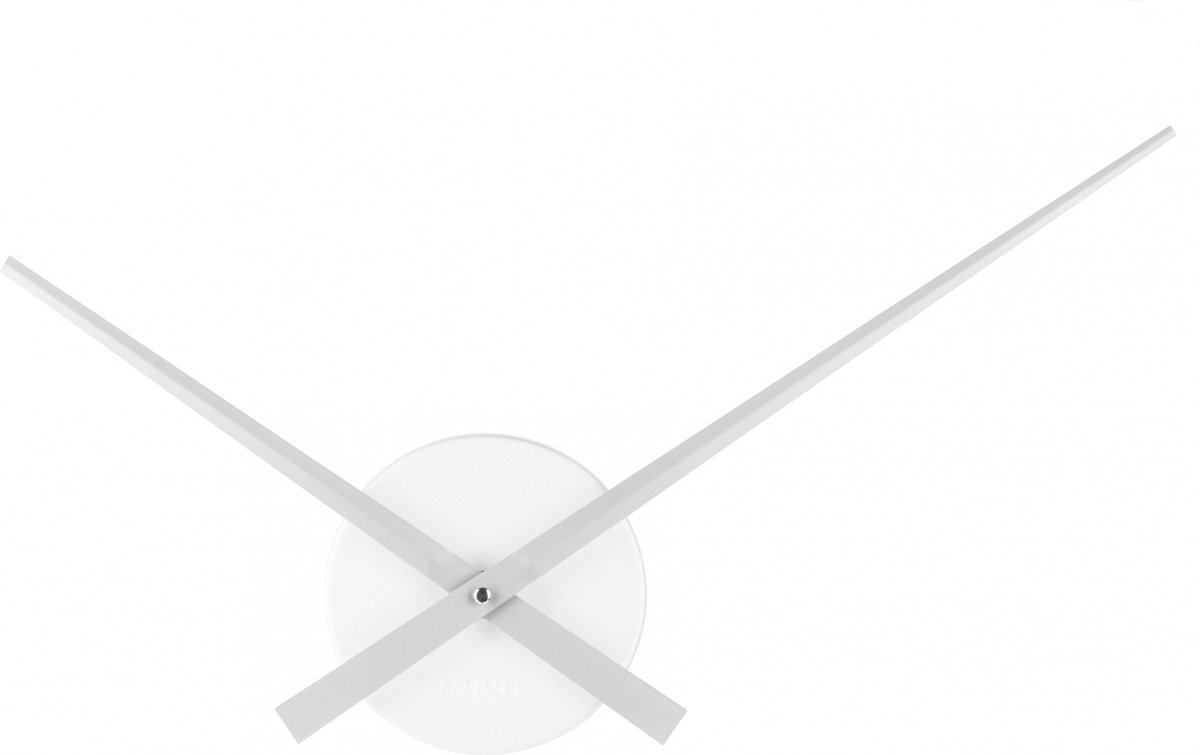Karlsson Wandklok Little Big Time Mini - Zilver - Silver