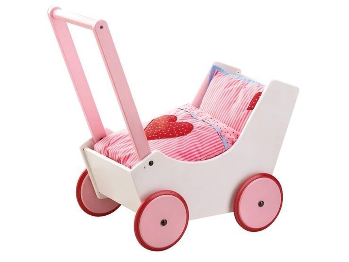 HABA Poppenwagen Harten