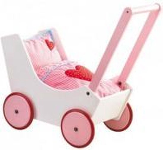 HABA Poppenwagen Harten