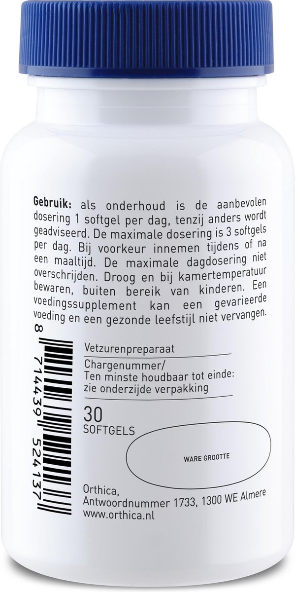 Orthica Omega 3-1000 Softgels