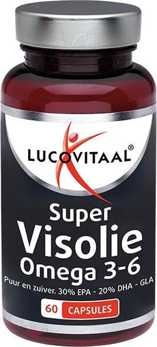 Lucovitaal Super Visolie Omega 3-6 Capsules
