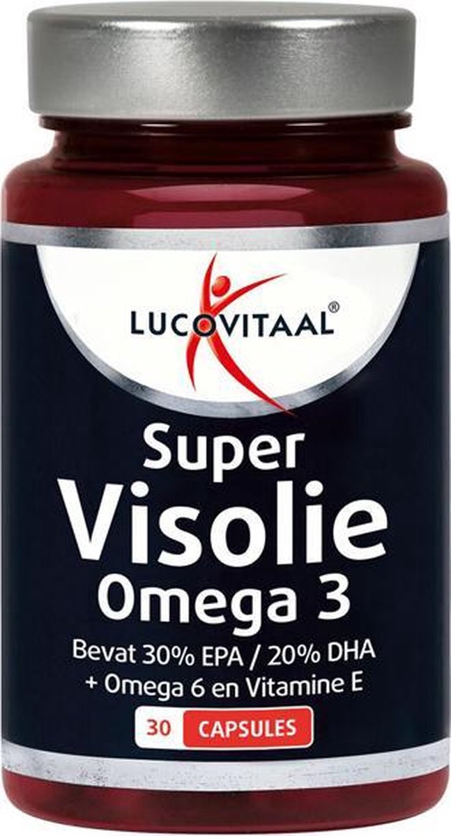 Lucovitaal Super Visolie Omega 3-6 Capsules
