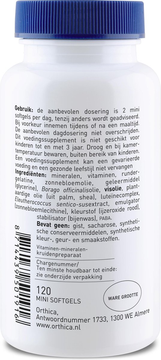 Orthica Teener Multivitamine Capsules