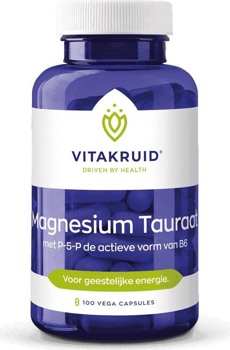 Vitakruid Magnesium Tauraat Met P-5-p