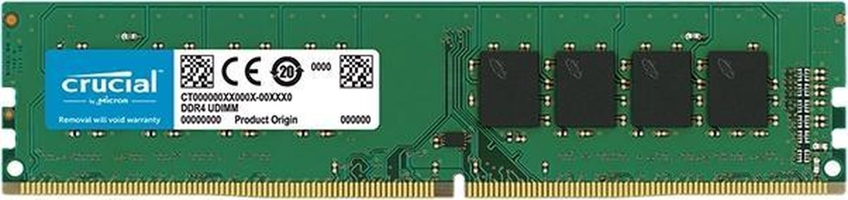 Crucial Standard 16GB 2666MHz DDR4 DIMM x8 Based (1x16GB)