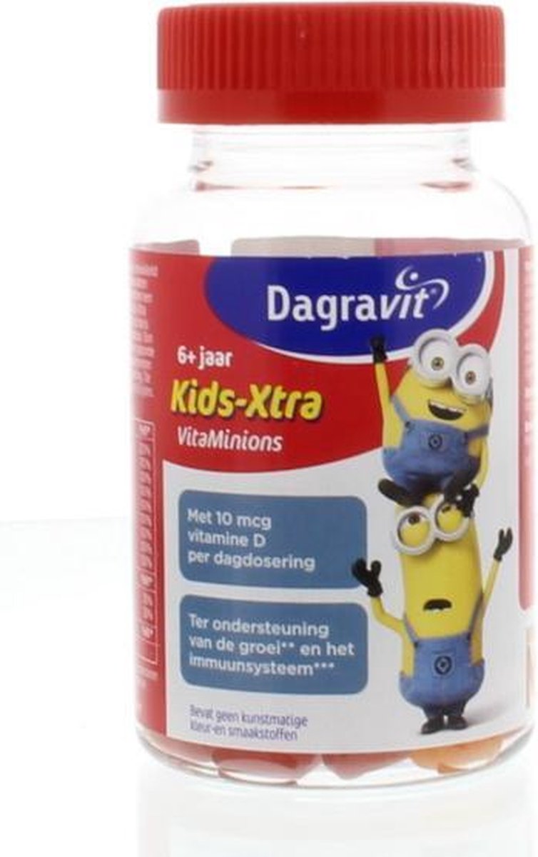 Dagravit Kids Xtra Vitaminions Gummies 6-12 Jaar