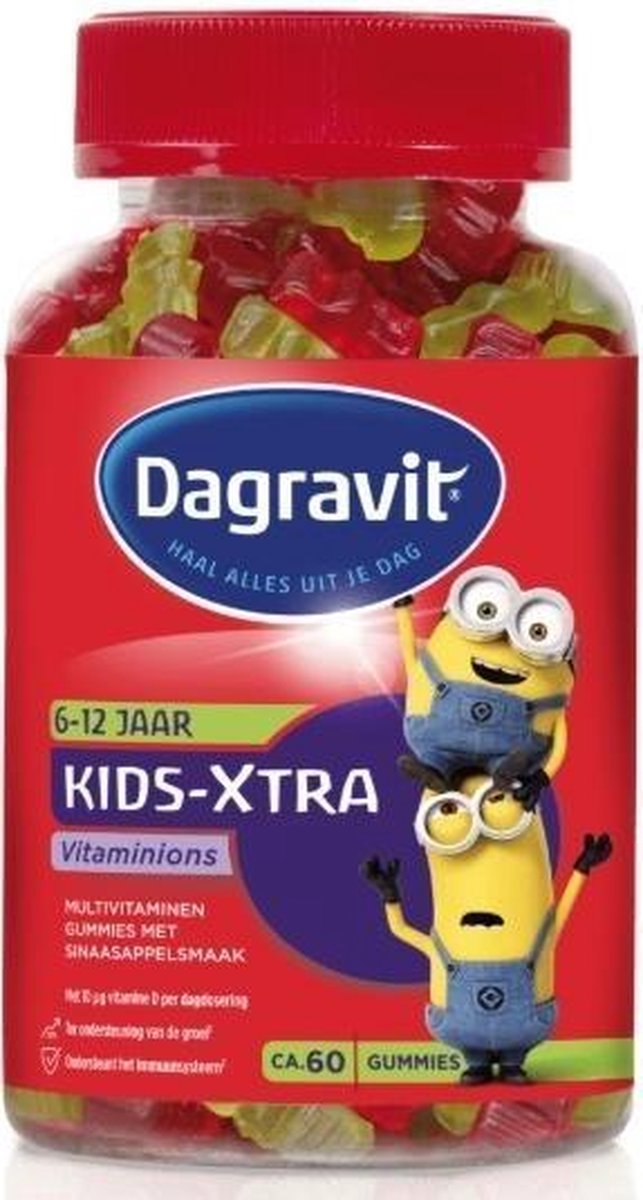 Dagravit Kids Xtra Vitaminions Gummies 6-12 Jaar