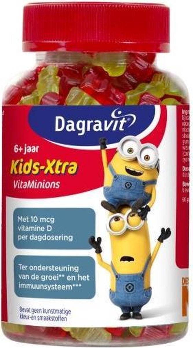 Dagravit Kids Xtra Vitaminions Gummies 6-12 Jaar