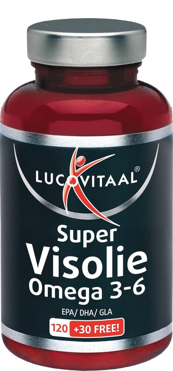 Lucovitaal Super Visolie Omega 3-6 Capsules