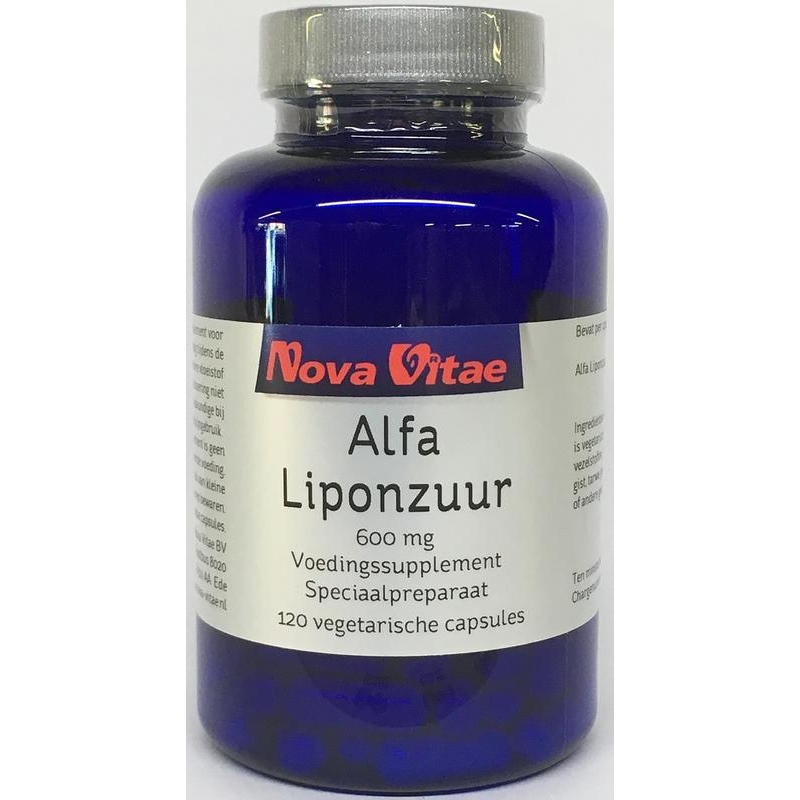 Nova Vitae Alfa Liponzuur 600mg Nova Vita