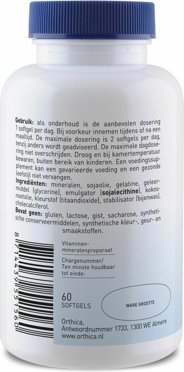 Orthica Calcium Soft Capsules