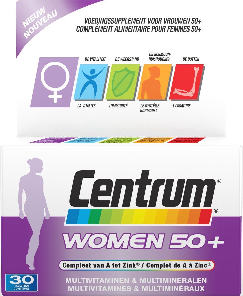 Centrum Multivitamine Women 50plus Tabletten