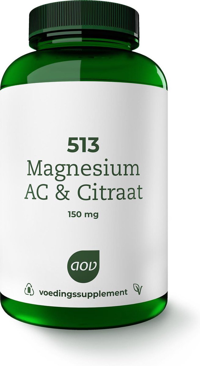 Aov 513 Magnesium Ac en Citraat 150mg