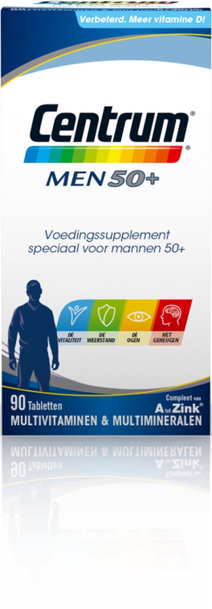 Centrum Multivitamine Men 50plus Tabletten