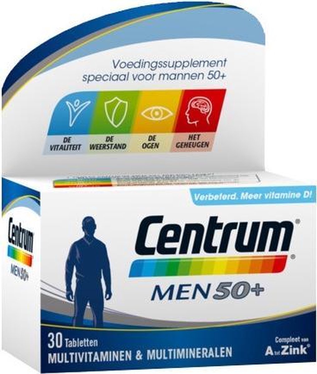 Centrum Multivitamine Men 50plus Tabletten