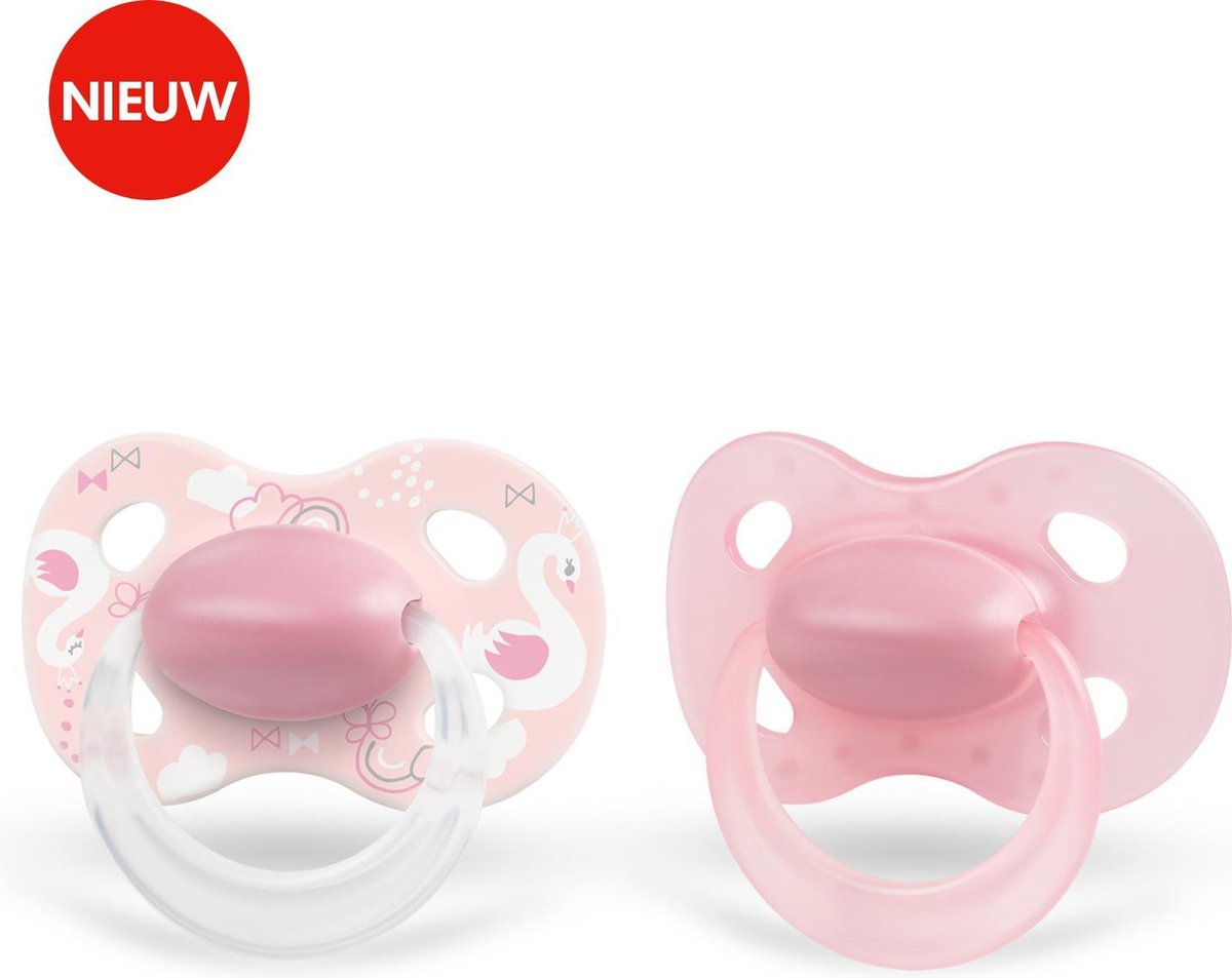 Medela Baby Fopspeen Original 18 Powdery Pink - Duo Stuk