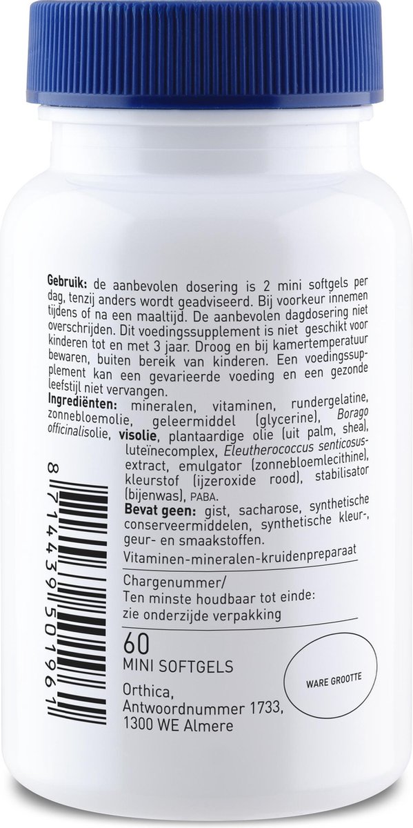 Orthica Teener Multivitamine Capsules