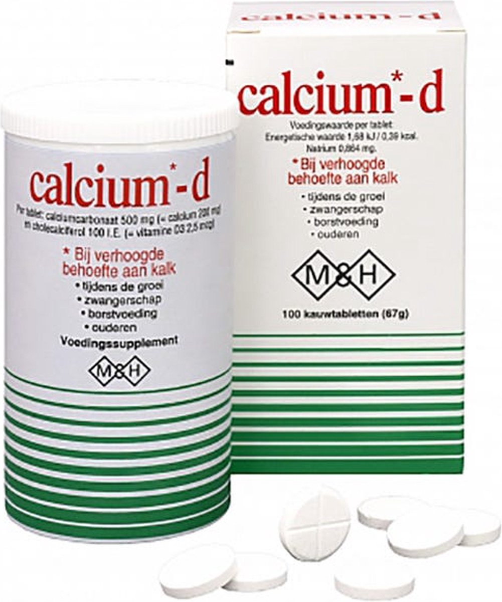 Calcium D Tabletten Kauwtabletten